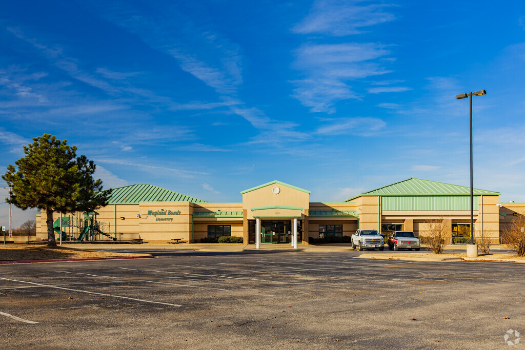 Wayland Bonds Elementary School provides education in the neighborhood of South Oklahoma City.