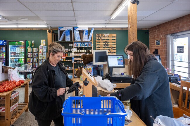 You get attentive service at Musten and Crutchfield grocery store in Downtown Kernersville.