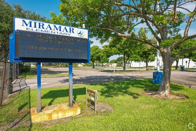 Miramar Elementary School is a public school in the Broward County school district near Welwyn Manor.