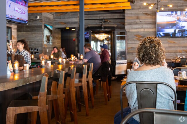 Meet friends for pizza and beer at Homegrown Tap and Dough in Olde Town Arvada.