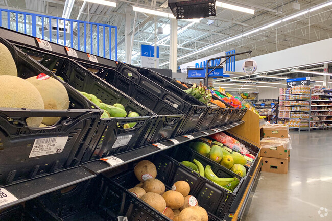 Walmart is a great place to find fresh produce.