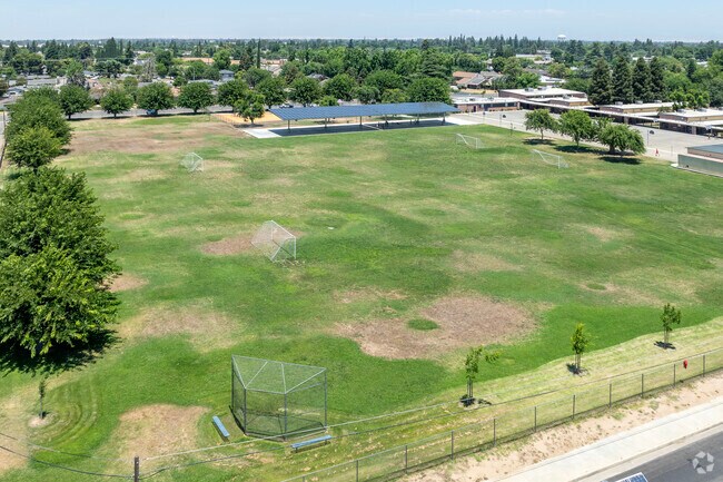The sports field at John Adams Elementary School in Madera.