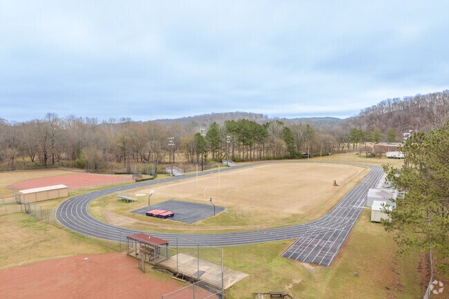 Oak Mt. Elementary School has plenty of green space to play.