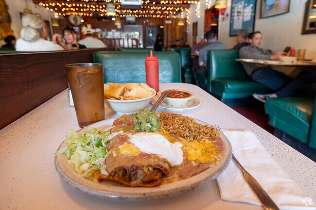 Grab some authentic Mexican cuisine at Tee Pee Mexican Food in Camelback East Village.