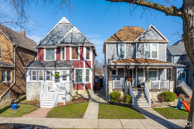 Whiting also has beautiful victorian style homes scattered throughout.