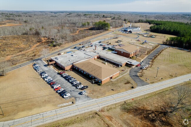 Parking at Corinth Elementary School