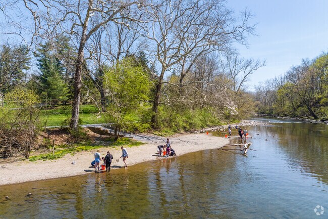 Tulpehocken Creek in Gring's Mill Recreation Area offers refreshment on hot summer days.