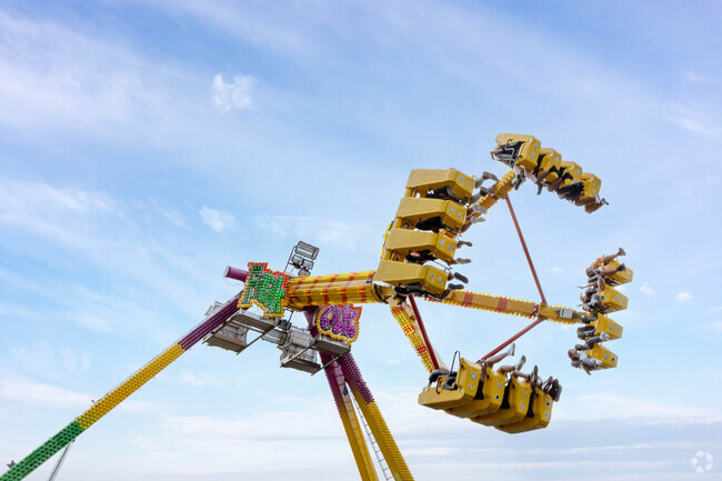 Freak Out ride is for adrenaline rush seekers at the carnival during the Rotary Fest.