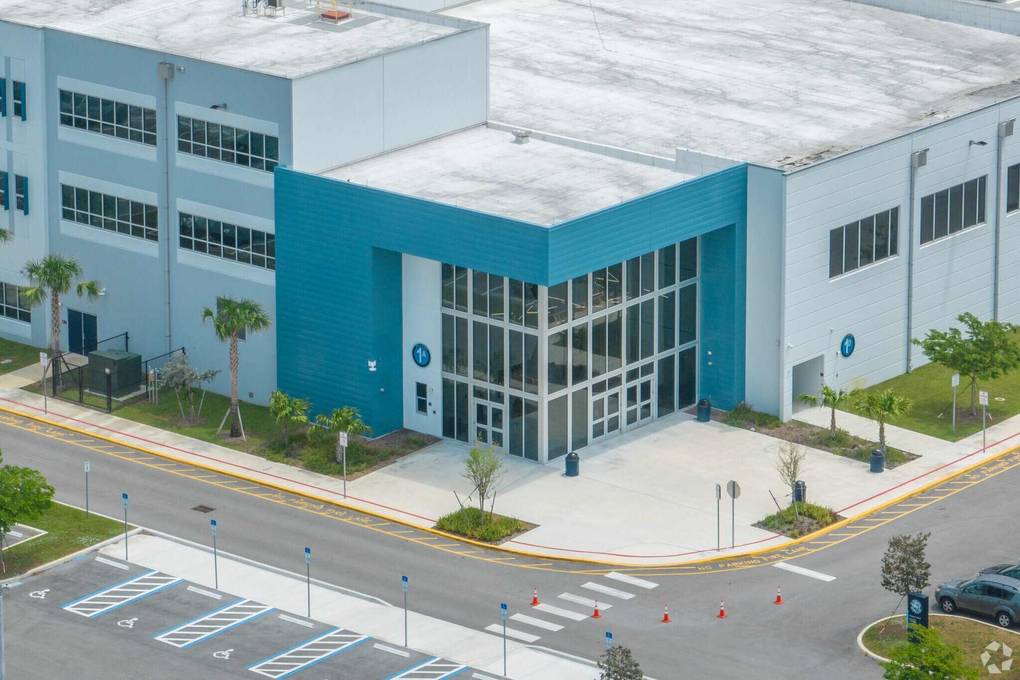 Dr. Joaquin Garcia High School welcomes students with an inspiring entrance.