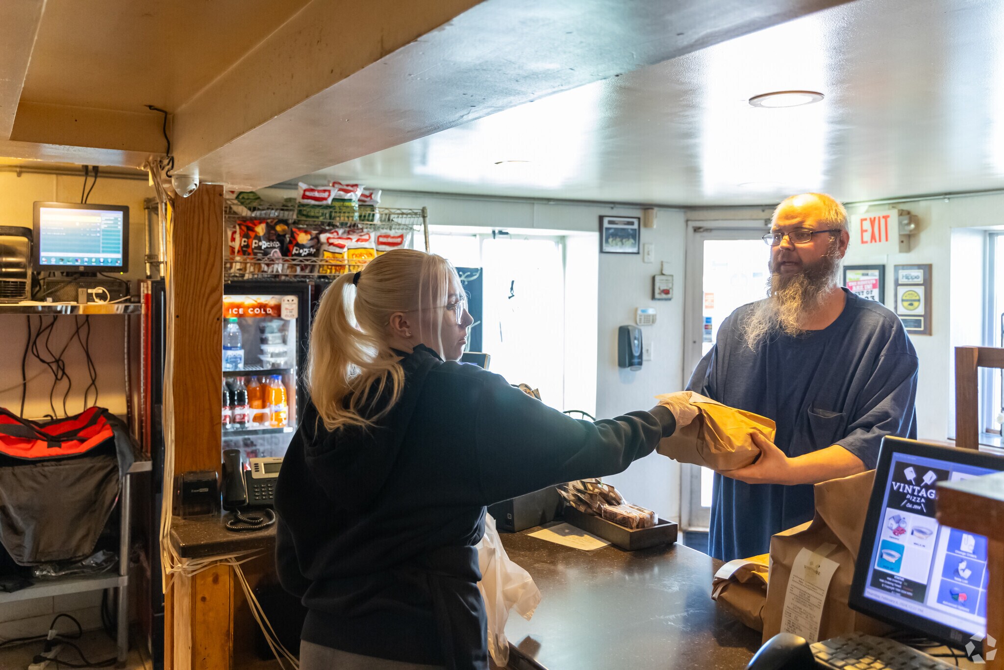 For the best take-out pizza in Manchester, head over to Vintage Pizza.