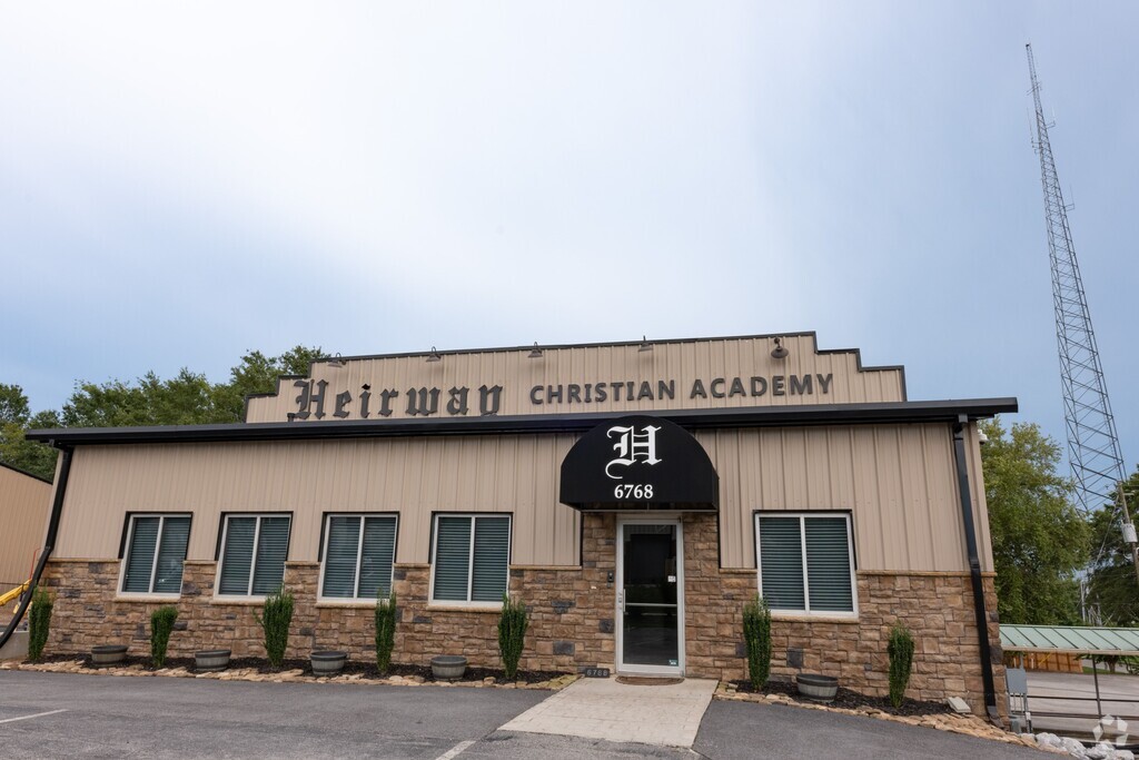 An entry/wide shot for Heirway Christian Academy.