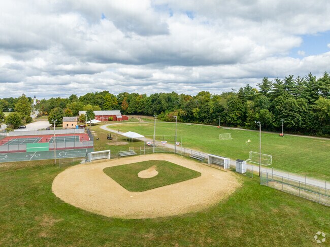 Nicols Field in Hollis offers a variety of sports from baseball, tennis and soccer.