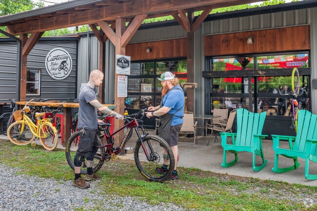 Cartecay Bike Shop is always eager to lend a helping hand in Ellijay, making every ride an adventure.