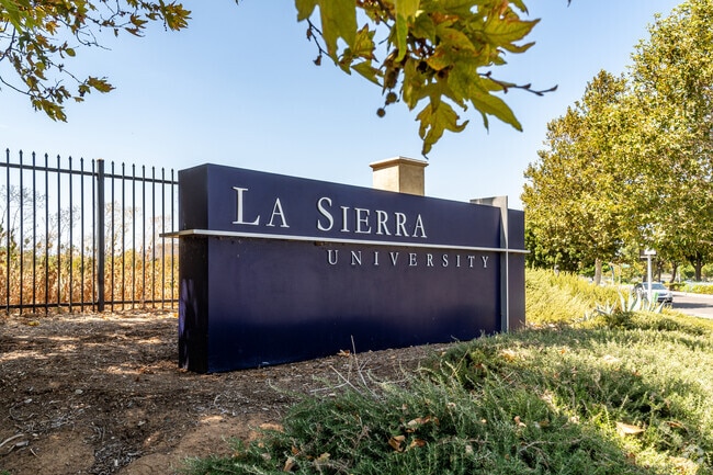 La Sierra University sits in the heart of La Sierra.