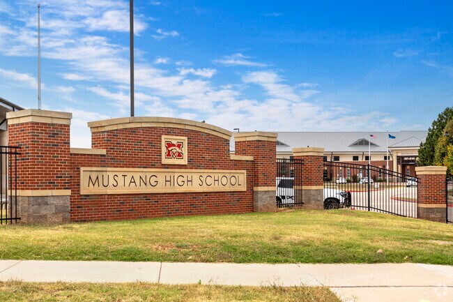 Mustang High School serves grades 9-12 for Somers Pointe.