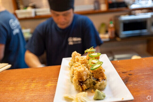 Mizu Japanese Cuisine is a great place for sushi in Huntscroft.