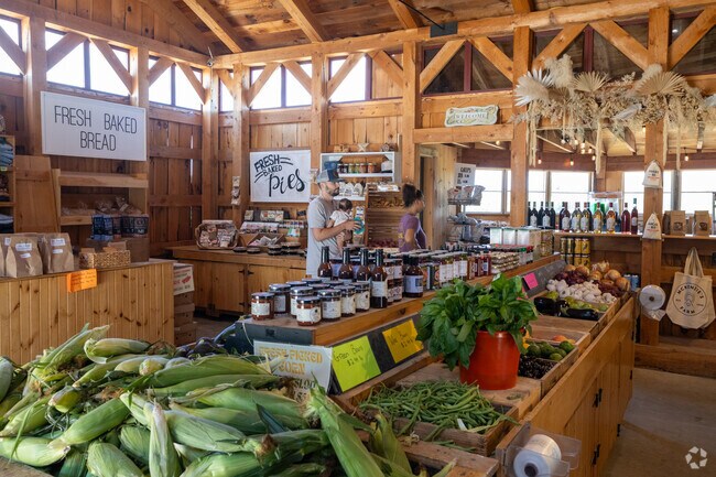 Locals in Strafford enjoy locally grown, farm-fresh food, often sourced directly from nearby farms or community markets.