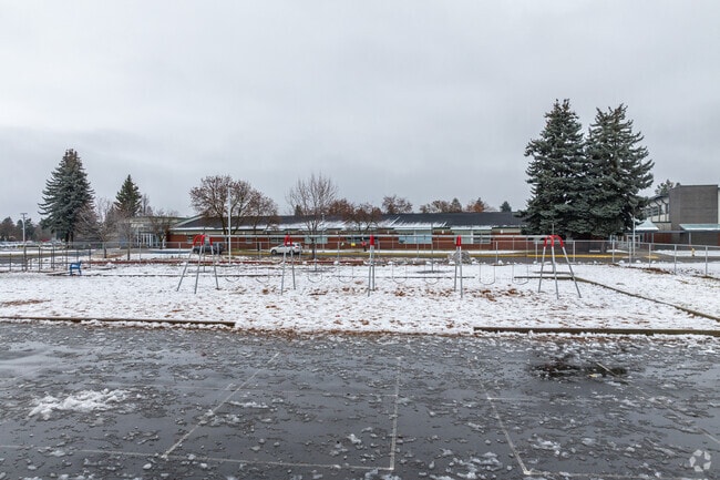 Betz Elementary is located within a mostly residential neighborhood.