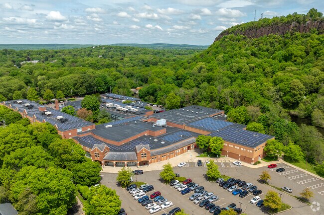 Students from East Rock then go on to Wilbur Cross High School which earns a B-minus from Niche.
