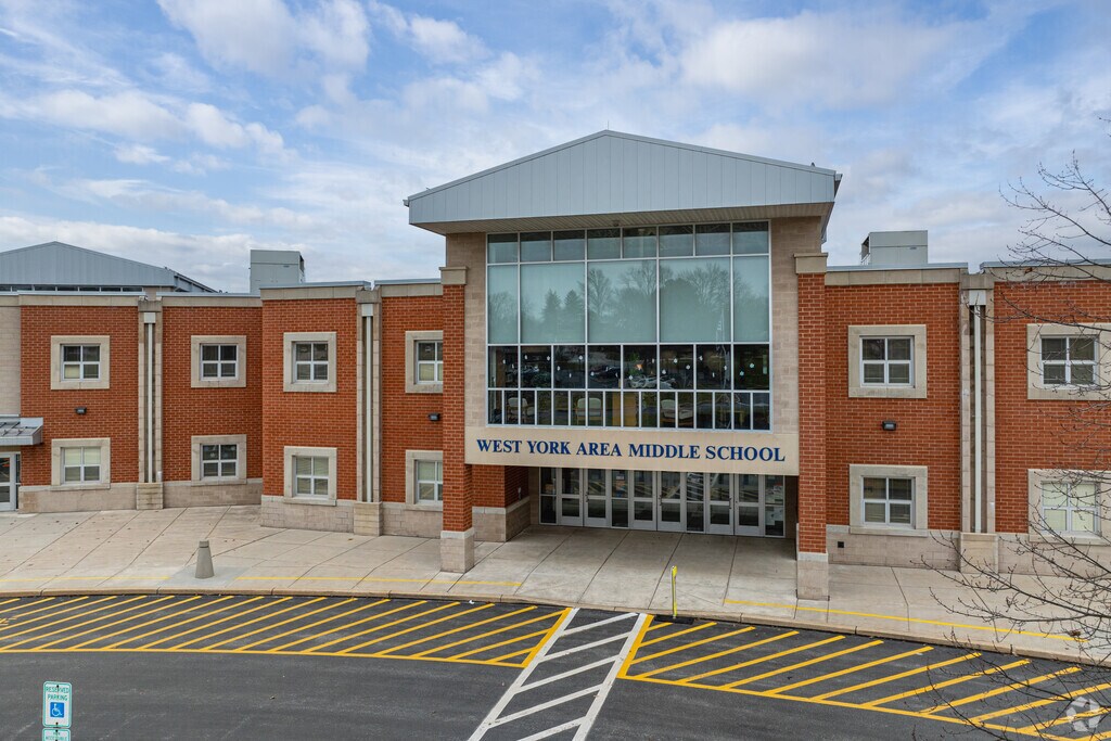 West York Area Middle School has 666 students in grades 6-8.