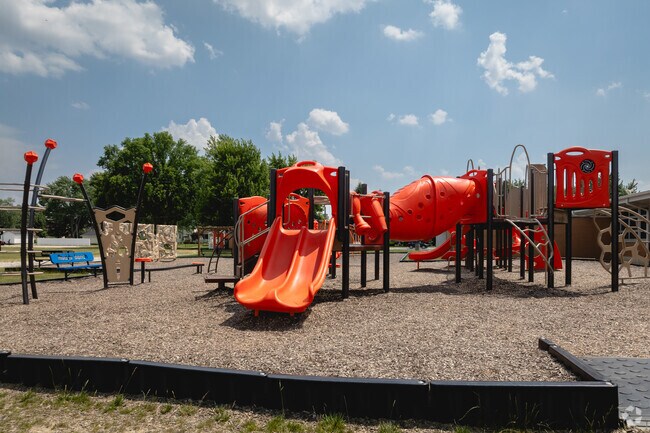 E. A. Powell Elementary encourages kids to get outside and play.