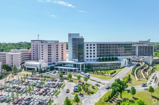 St. Francis Hospital sits just West of Shadow Mountain neighborhood.