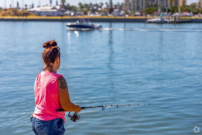 Fishing and boating are a common pastime when living in the Bay Pines neighborhood.