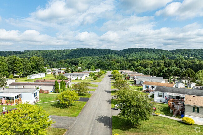 East Penn has excellent views of the mountains from any street.