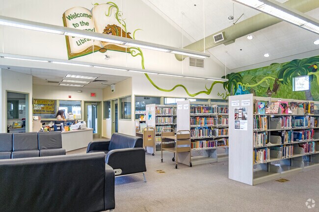 The Le Grand Branch Library offers area residents a place to find books and research.