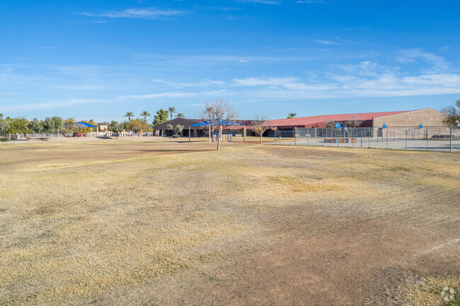 Run around the open field at Apache Elementary School in Peoria.