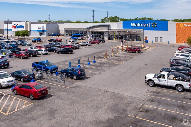 Walmart is right around the corner for resident's shopping needs.