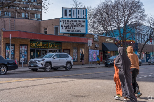 The Cedar Cultural Center hosts live performances in the Cedar-Riverside neighborhood.