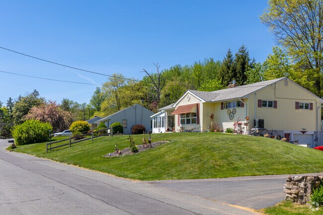 Holland’s quiet streets are lined with charming homes, offering a peaceful and serene setting.