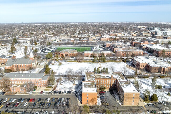 Dual-credit college programs is offered at nearby Elmhurst University.