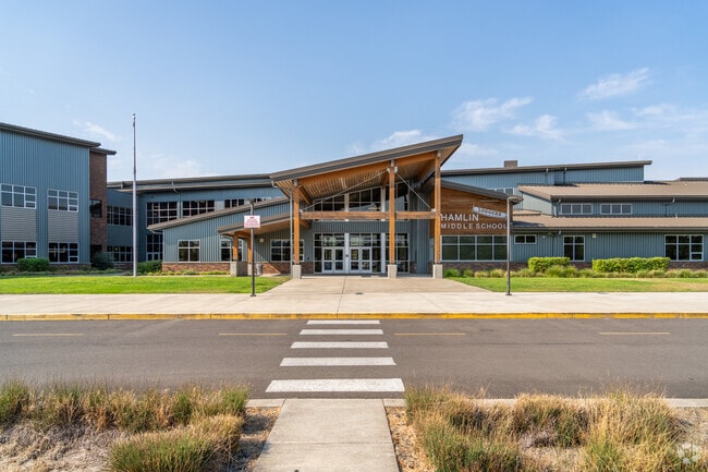Hamlin Middle School serves grades 6-8 in West Springfield.