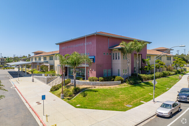 Fay Elementary School as seen from the street.