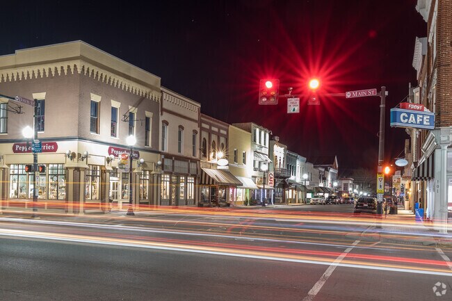 Explore the charm of historic Main Street in Culpeper with its unique shops and cafes.