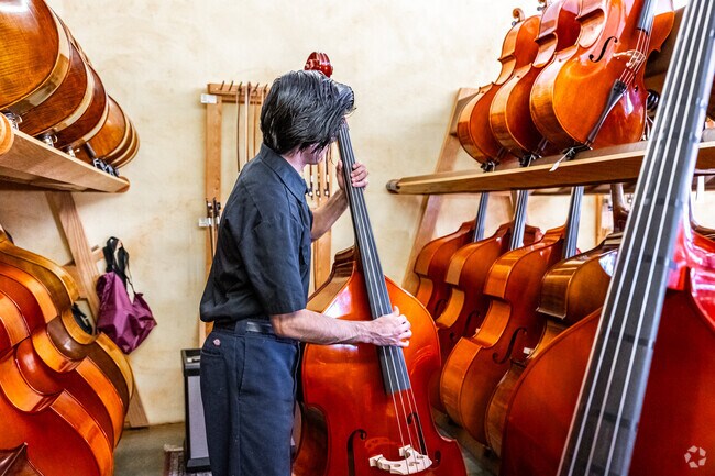K.C. Strings offers lessons and all sorts of musical instruments to rent or buy.