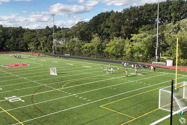 Reading High School has an impressive sports field.