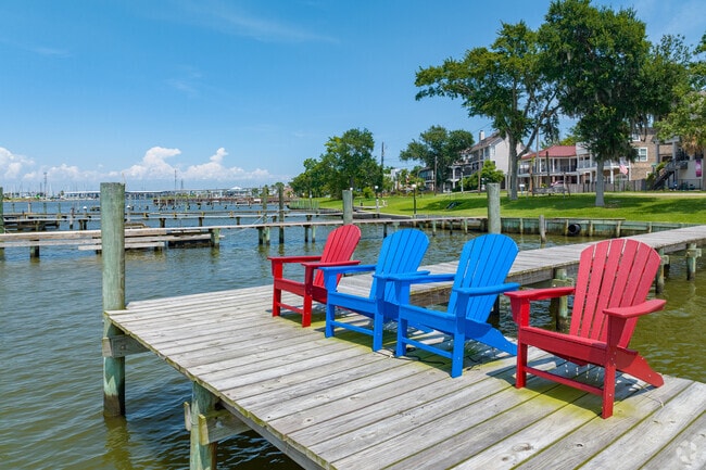 Clear Lake Shores residents lie in the sun, soaking up the Texas warmth.