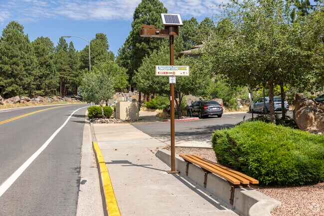 Bus service is available just outside of Boulder Point.