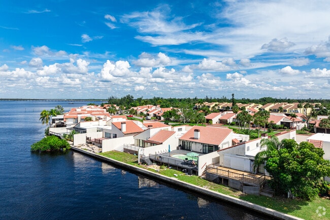 Solana is a residential community with waterside views and canal access.