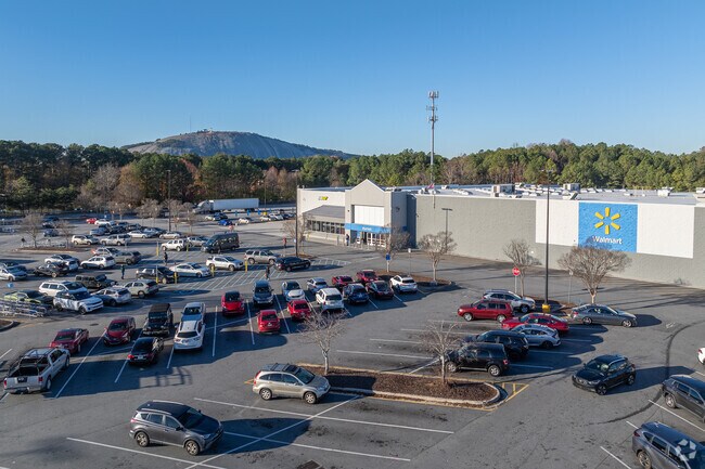 Several big box shopping options are availible in Stone Mountain.