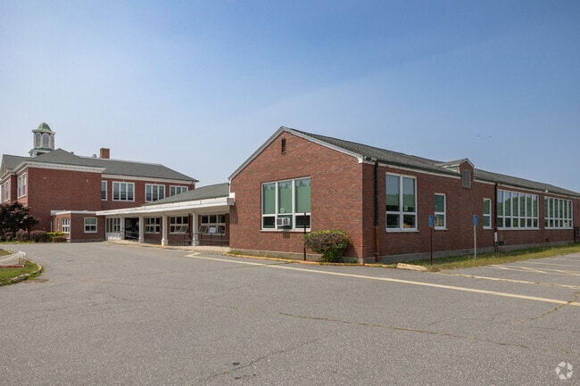 Ezra H. Baker Elementary School in Dennis is an impressive brick structure.