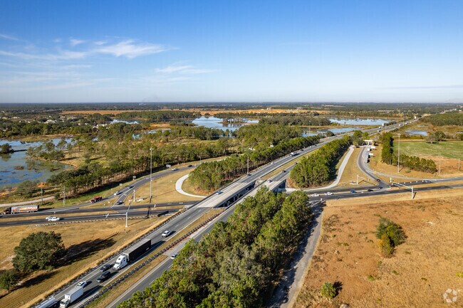 Several large roadways run through the city, including Florida’s Turnpike.