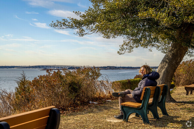 Somers Point locals love spending time outside enjoying the views.