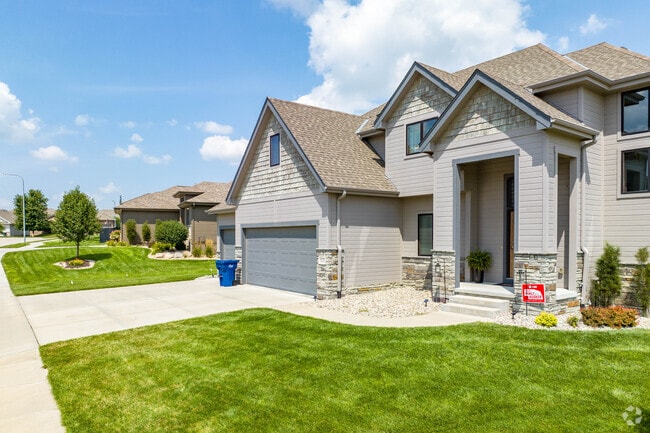 The grass is green throughout the Elkhorn neighborhood.
