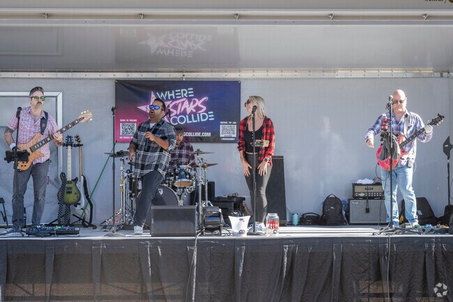 Enjoy live music at Freedom Fest in Gardiner Park in West Bay Shore.
