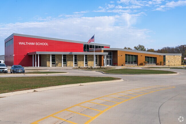 The Waltham School earns an A-minus grade according to Niche.