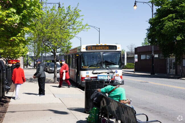 CTA public transportation runs frequently through Jefferson Park.